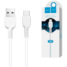 Кабель HOCO X20 USB - USB Type-C 3A 1 м White (6957531068853)