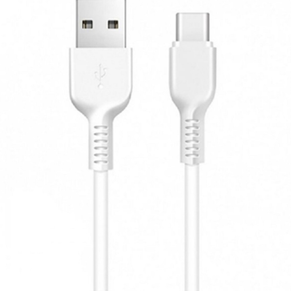 Кабель HOCO X20 USB - USB Type-C 3A 1 м White (6957531068853)