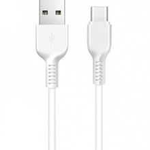Кабель HOCO X20 USB - USB Type-C 3A 1 м White (6957531068853)