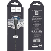 Кабель HOCO X20 USB - USB Type-C 3A 2 м Black (6957531068907)