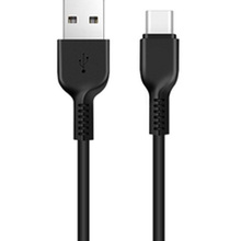 Кабель HOCO X20 USB - USB Type-C 3A 3 м Black (6957531068969)