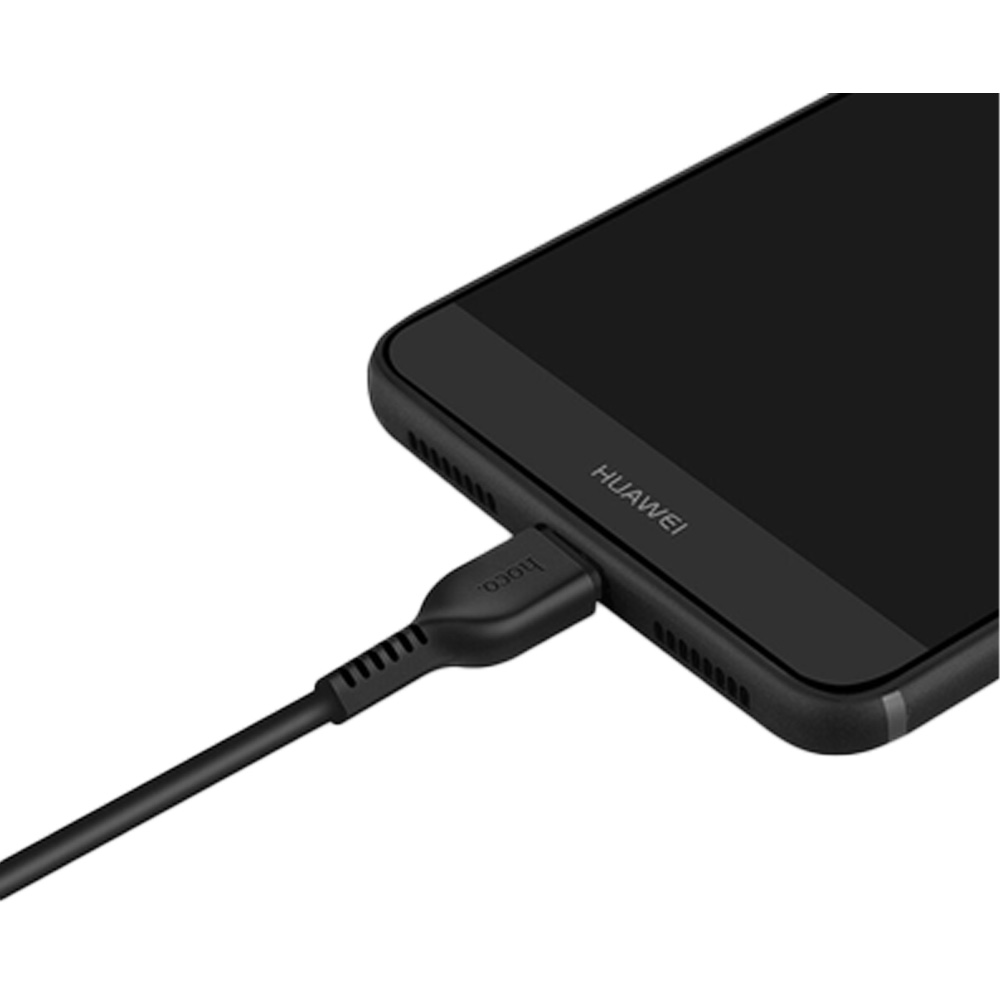Кабель HOCO X20 USB - USB Type-C 3A 3 м Black (6957531068969) Підсвітка False