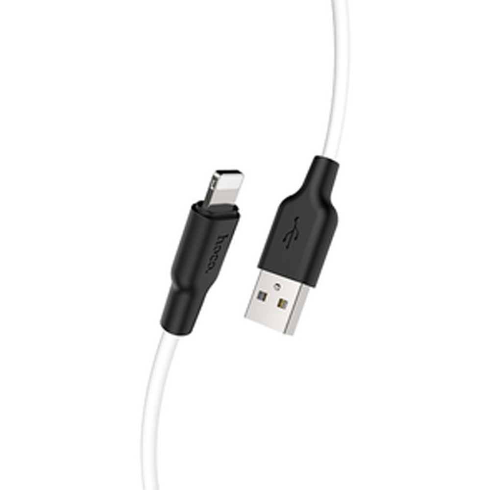 Кабель HOCO X21 Plus USB - Lightning 2.4A 1 м Black+White (6931474711816) Кабель HOCO X21 Plus USB - Lightning 2.4A 1 м Black+White (6931474711816)