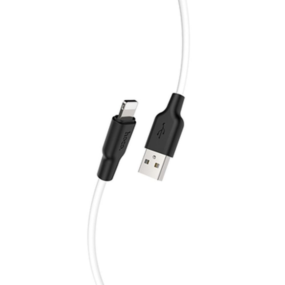Кабель HOCO X21 Plus USB - Lightning 2.4A 2 м Black+Whit (6931474713780) Кабель HOCO X21 Plus USB - Lightning 2.4A 2 м Black+Whit (6931474713780)