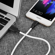 Кабель HOCO X21 USB - Micro-USB 2A 1 м Black+White (6957531071389)