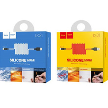 Кабель HOCO X21 USB - USB Type-C 2A 1 м Black+White (6957531071402)