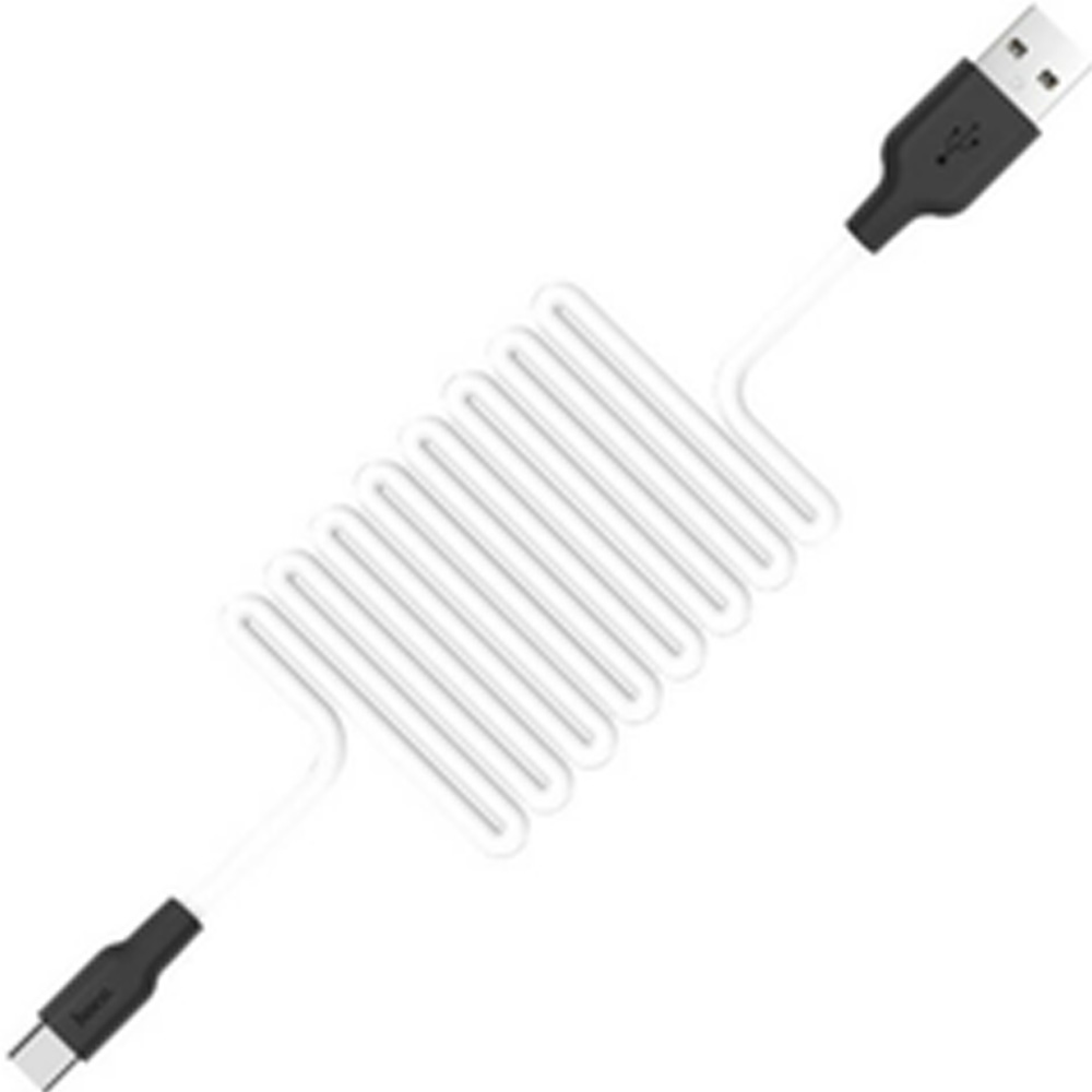 Кабель HOCO X21 USB - USB Type-C 2A 1 м Black+White (6957531071402) Тип USB - USB Type-С