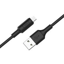 Кабель HOCO X25 USB - Micro-USB 2A 1м Black (6957531080121)