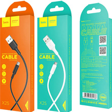 Кабель HOCO X25 USB - Micro-USB 2A 1м Black (6957531080121)