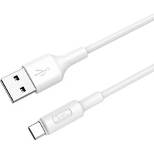 Кабель HOCO X25 USB-Type-C 2A 1 м White