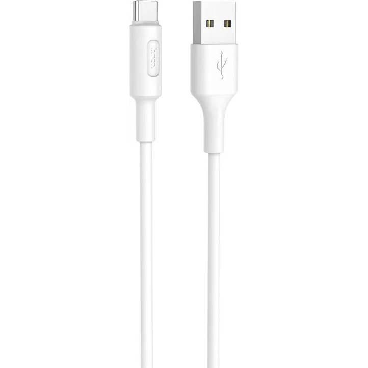 Кабель HOCO X25 USB-Type-C 2A 1 м White Тип USB - USB Type-С