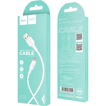 Кабель HOCO X25 USB-Type-C 2A 1 м White