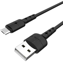Кабель HOCO X30 USB-A - microUSB 1.2м Black