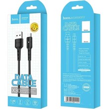 Кабель HOCO X30 USB-A - microUSB 1.2м Black