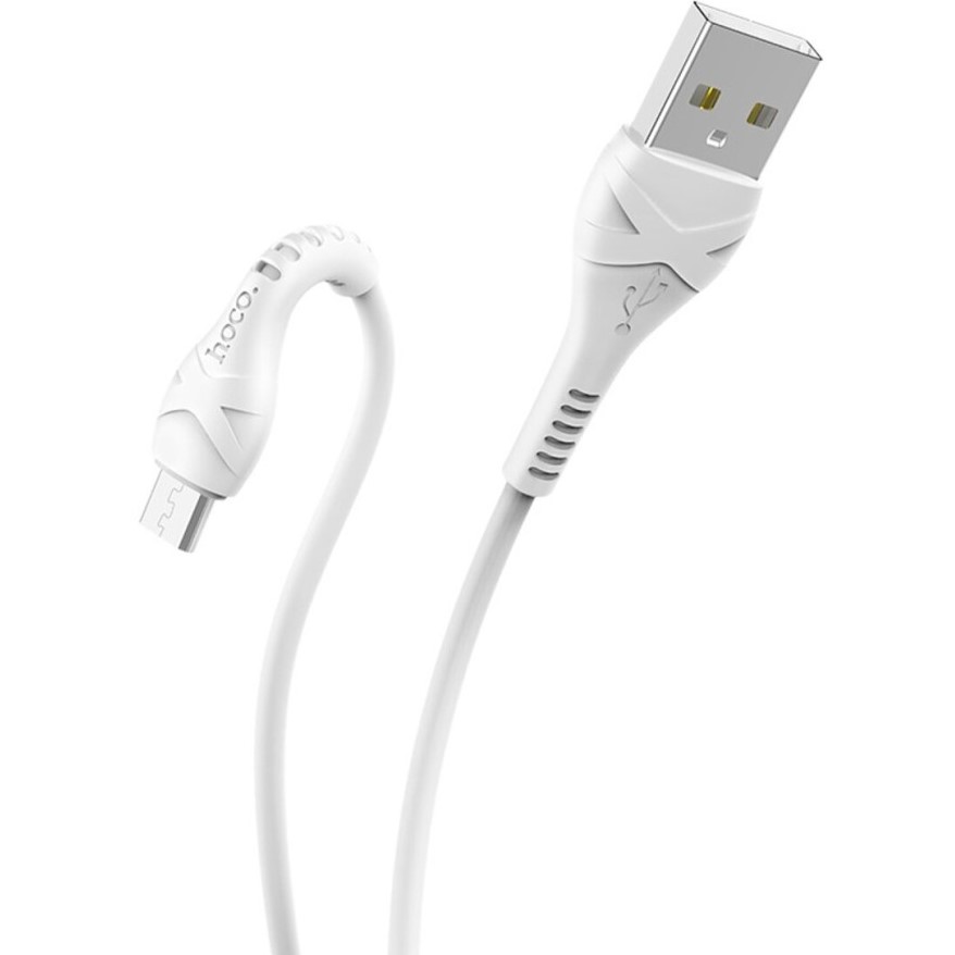 Кабель HOCO X37 USB - Micro 2.4A 1м White Тип USB - micro-USB