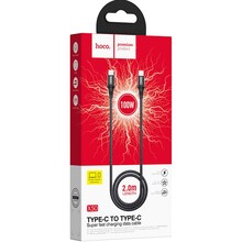 Кабель HOCO X50 Type-C - Type-C Exquisito 100W 2м Black