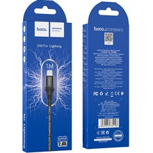 Кабель HOCO X50 USB - Lightning 2.4A 1м Black