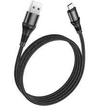 Кабель HOCO X50 USB - Micro USB 2.4A 1м Black