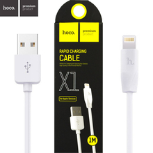 Кабель HOCO X1 USB - Lightning 1м White (6957531032007)