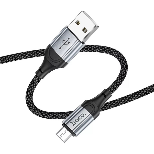 Кабель HOCO X102 USB - micro-USB 1м Black (6942007608763) Длина 1