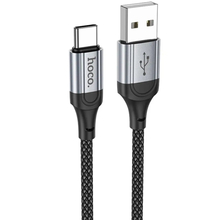 Кабель HOCO X102 USB - USB Type-C 1м Black (6942007608770)