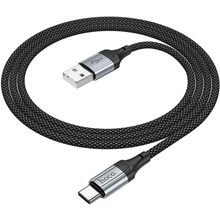 Кабель HOCO X102 USB - USB Type-C 1м Black (6942007608770)