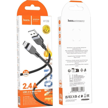 Кабель HOCO X109 Energy USB - micro-USB 1м Black (6942007636223)