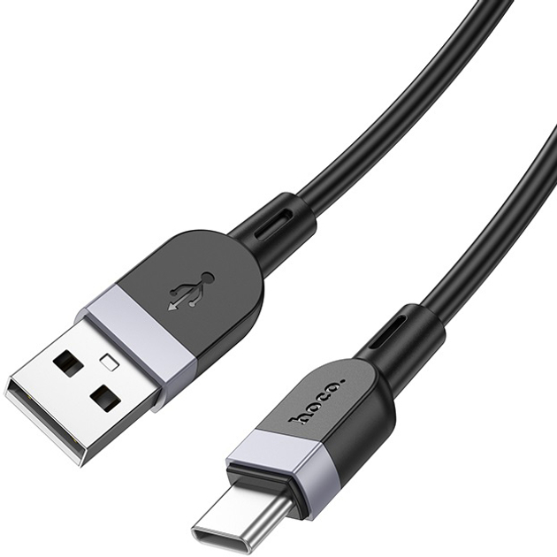 Кабель HOCO X109 Energy USB - USB Type-C 1м Black (6942007636247) Дополнительно Сила тока: 3 А; Материал: алюминиевый сплав, силиконовое покрытие