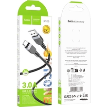 Кабель HOCO X109 Energy USB - USB Type-C 1м Black (6942007636247)