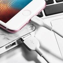 Кабель HOCO X13 USB - Lightning 1 м White (6957531061151)
