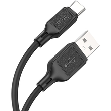 Кабель HOCO X90 Cool USB - USB Type-C 1м Black (6931474788443)