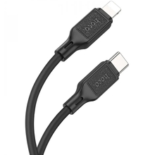 Кабель HOCO X90 Cool USB Type-C - Lightning 1м Black (6931474788382)