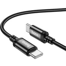 Кабель HOCO X91 Radiance USB Type-C - Type-C 3м Black (6931474788726)