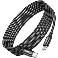 Кабель HOCO X91 Radiance USB Type-C - Type-C 3м Black (6931474788726)