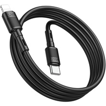 Кабель HOCO X83 Type-C to Lightning 20W 1m Black (6931474770844)