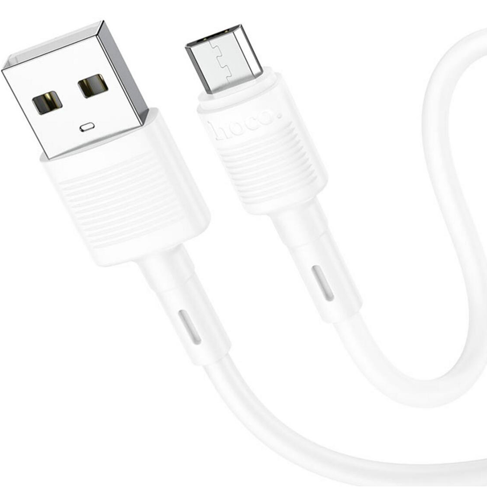 Кабель HOCO X83 USB to Micro-USB 2.4A 1m White (6931474770899) Кабель HOCO X83 USB to Micro-USB 2.4A 1m White (6931474770899)