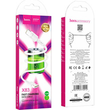 Кабель HOCO X83 USB для Type-C 3A 1m White (6931474770912)