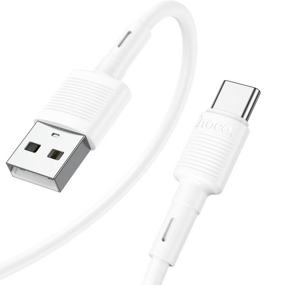 Кабель HOCO X83 USB для Type-C 3A 1m White (6931474770912) Довжина 1