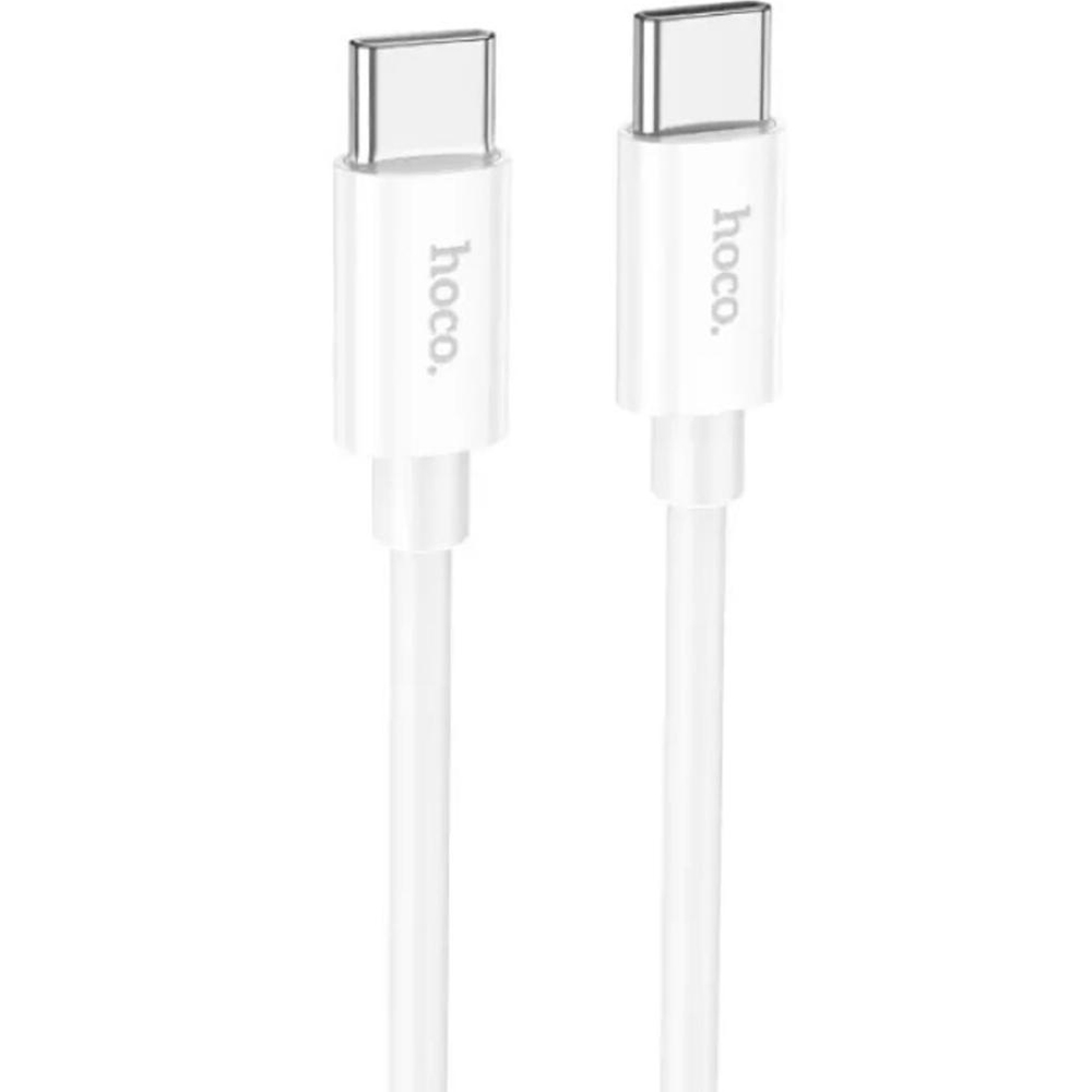 Кабель HOCO X87 Type-C to Type-C 60W PD 1m White (6931474783264) Кабель HOCO X87 Type-C to Type-C 60W PD 1m White (6931474783264)