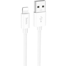Кабель HOCO X87 USB to Lightning 2.4A 1m White (6931474783202)