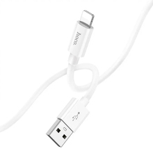 Кабель HOCO X87 USB to Lightning 2.4A 1m White (6931474783202)