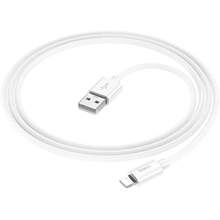Кабель HOCO X87 USB to Lightning 2.4A 1m White (6931474783202)