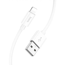 Кабель HOCO X87 USB to Lightning 2.4A 1m White (6931474783202)