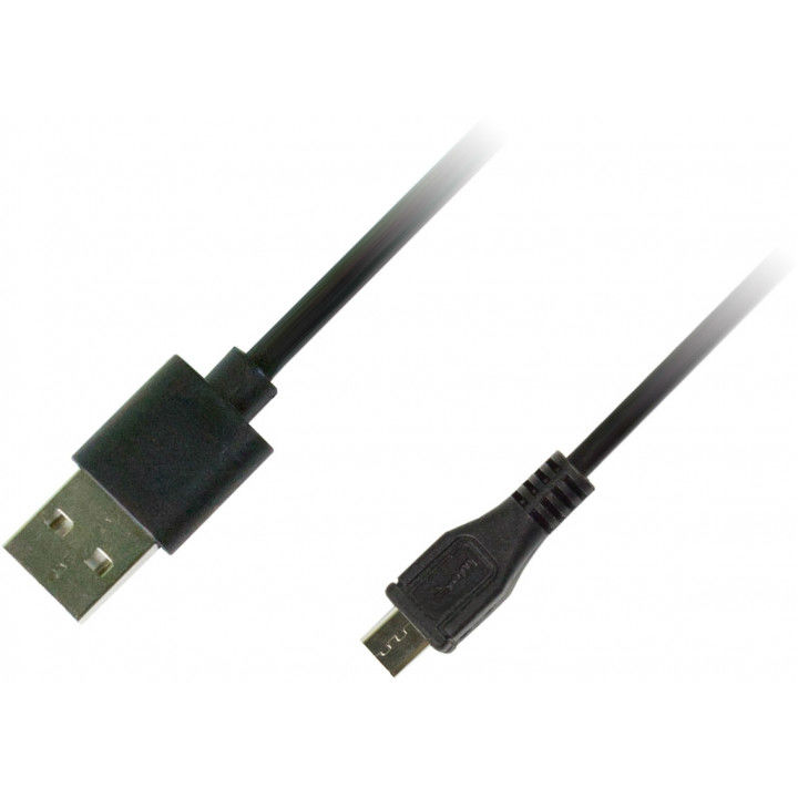 Кабель PIKO для Micro USB/USB 2.0 Reversible Black 1 m (1.28313 E+12)