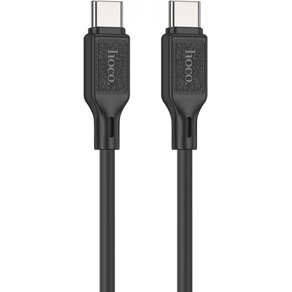 Кабель HOCO X90 Cool Type-C to Type-C 60W 1m Black (6931474788467)
