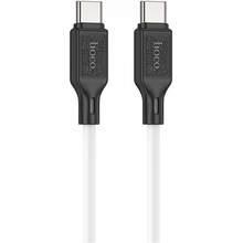 Кабель HOCO X90 Cool Type-C to Type-C 60W 3A 1m White (6931474788474)