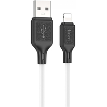 Кабель HOCO X90 Cool USB to Lightning 2.4A 1m White (6931474788412)