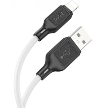 Кабель HOCO X90 Cool USB to Lightning 2.4A 1m White (6931474788412)
