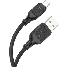 Кабель HOCO X90 Cool USB to Micro-USB 2.4A 1m Black (6931474788429)