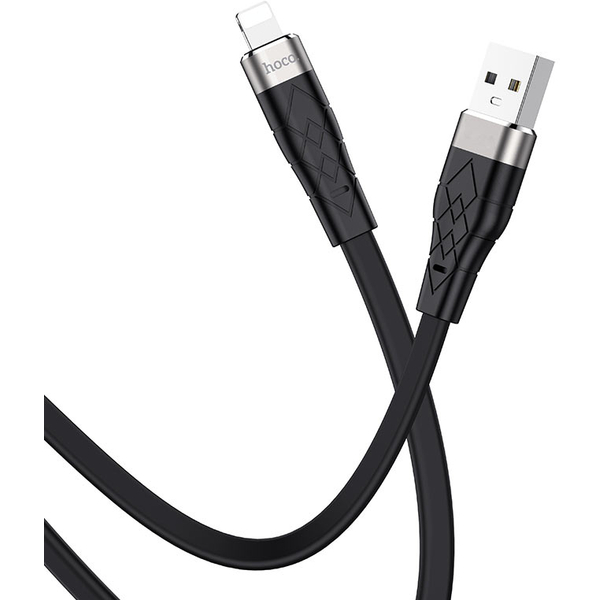 Кабель HOCO X53 USB to iP 2.4A 1 м Black (6931474738059) Тип USB - Lightning